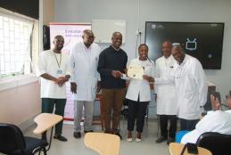 handing over 