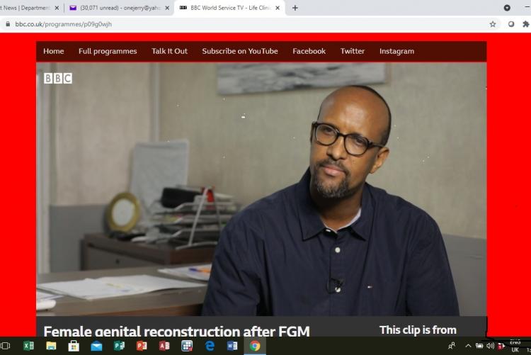 Dr Adan Abdullahi's BBC FGM Interview photo