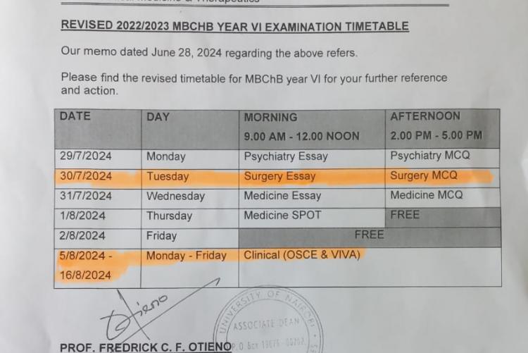 TIMETABLE